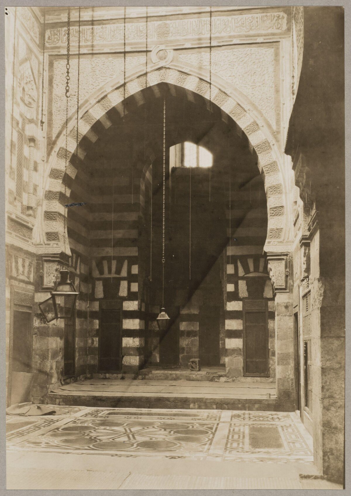 Historic Mosque Interior View