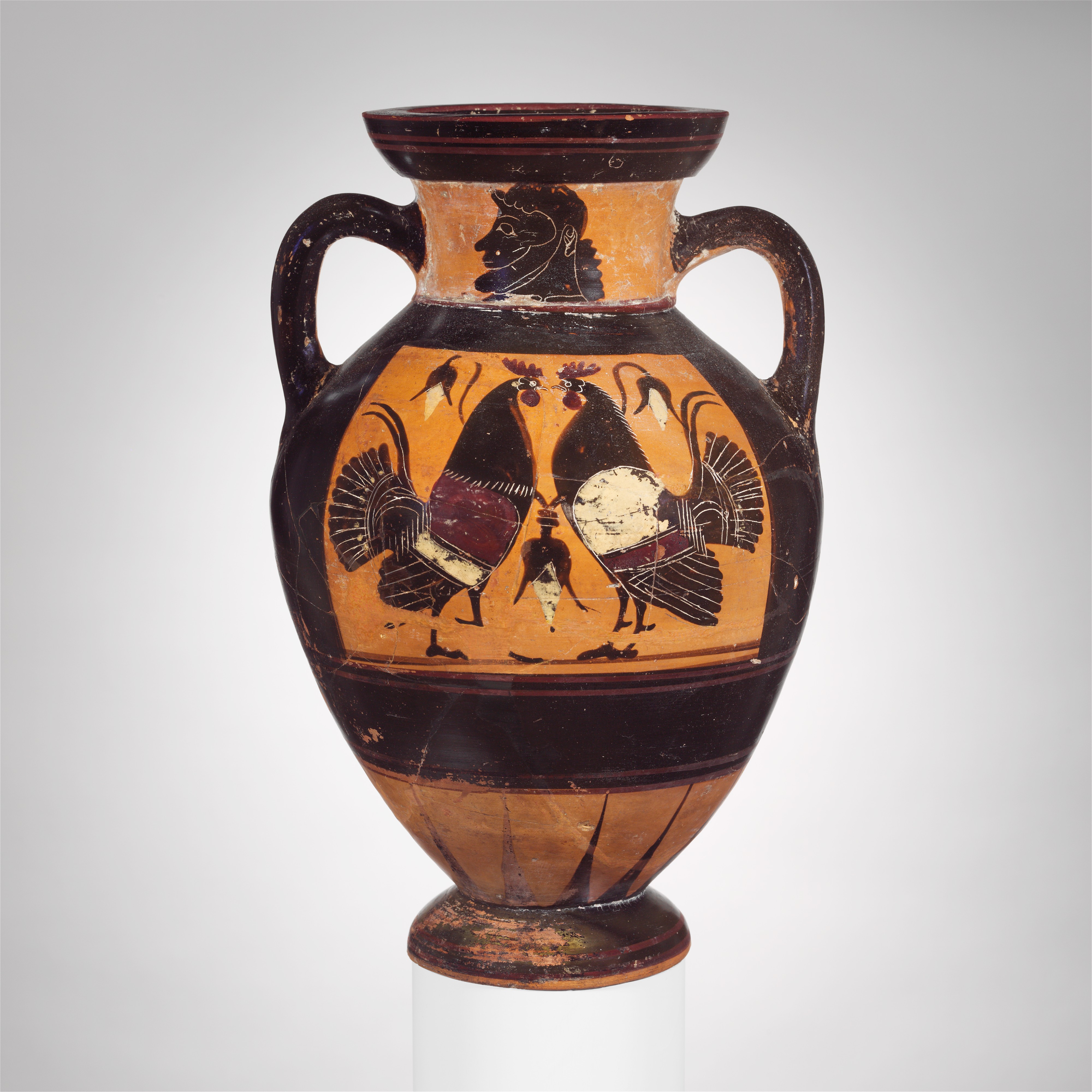 Ancient Greek Black-figure Amphora