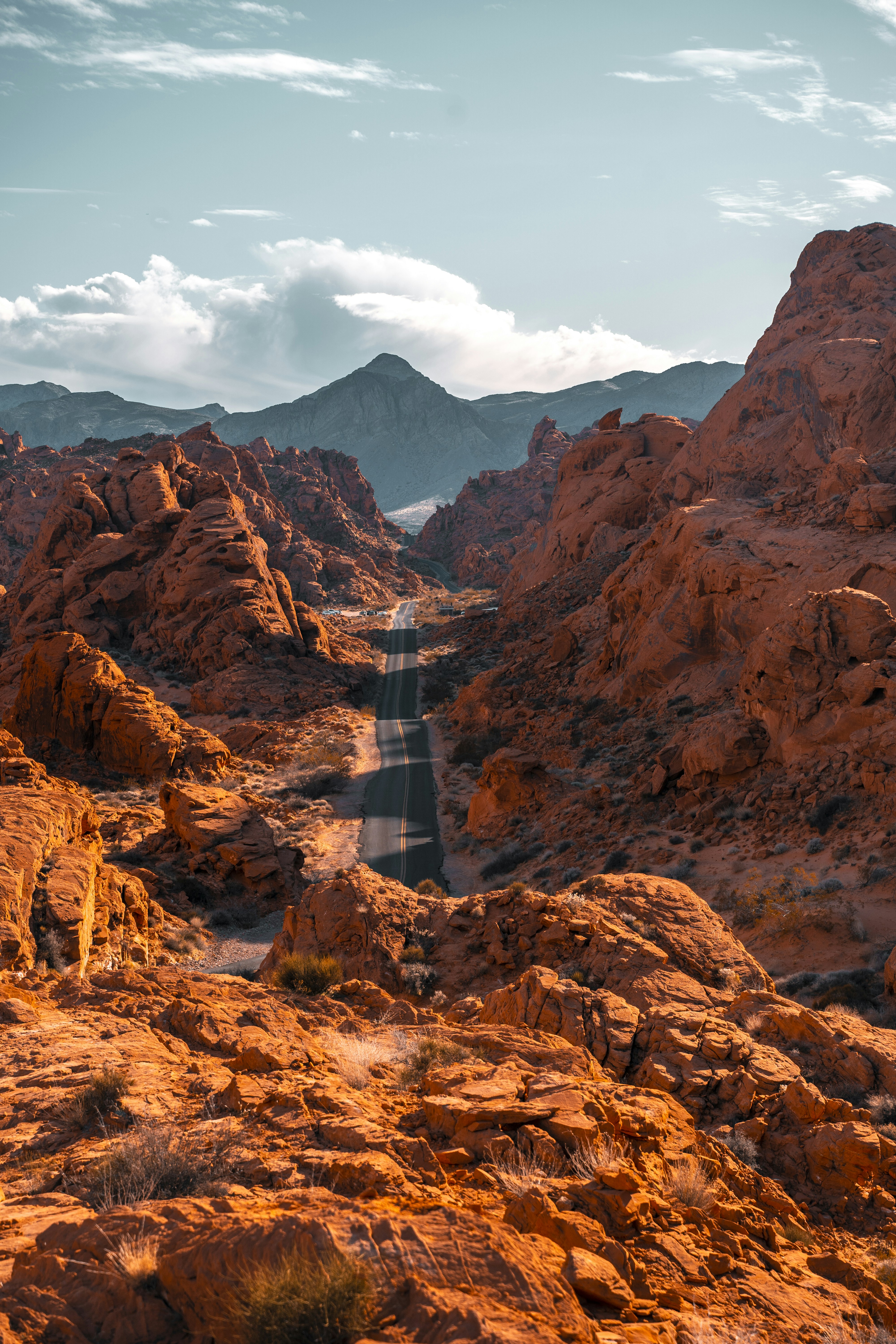 Red Rock Canyon Desert Road