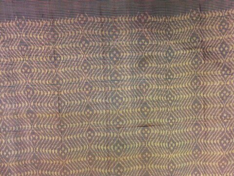 Handwoven Geometric Pattern Textile