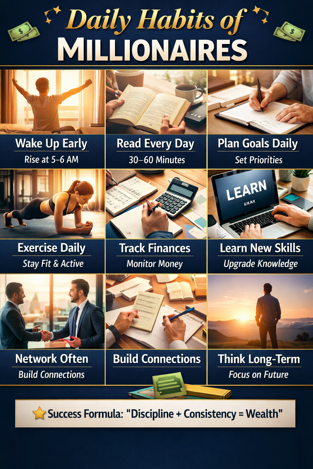 Daily Habits of Millionaires