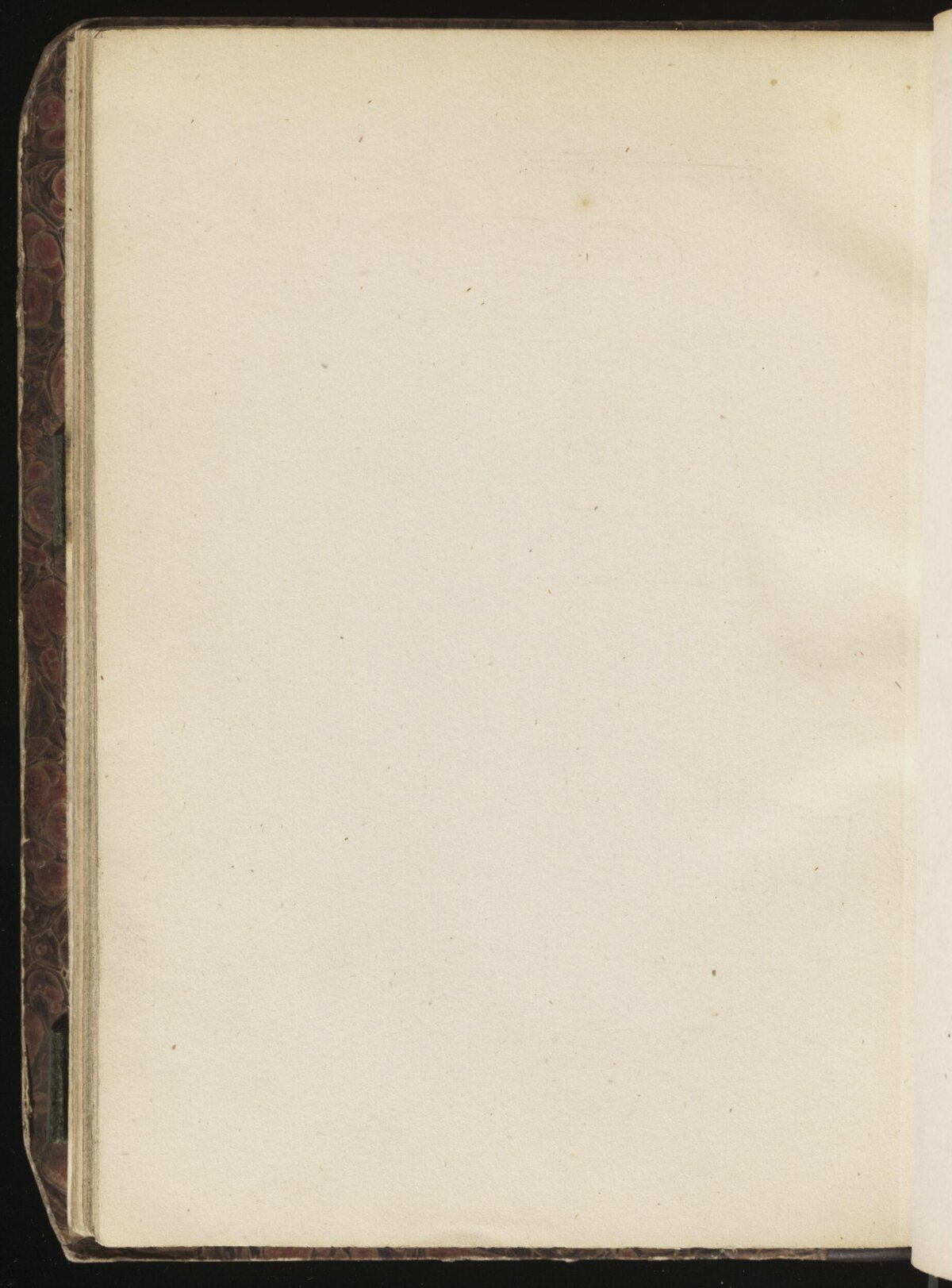 Blank Page of an Old Book
