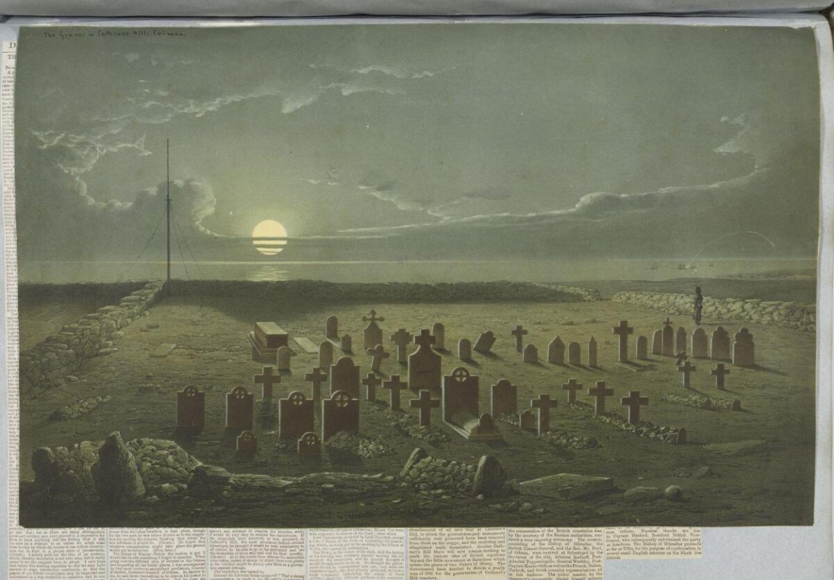 Graves on Cathcart Hill, Crimea