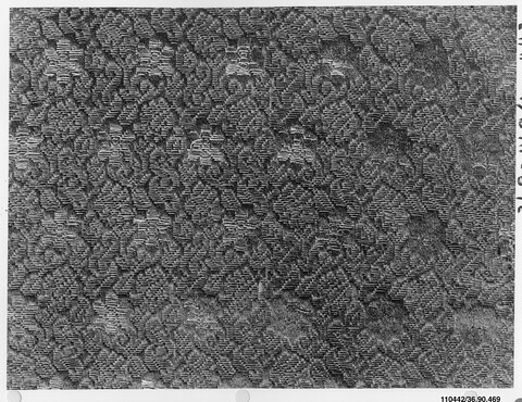 Monochrome Woven Textile Sample