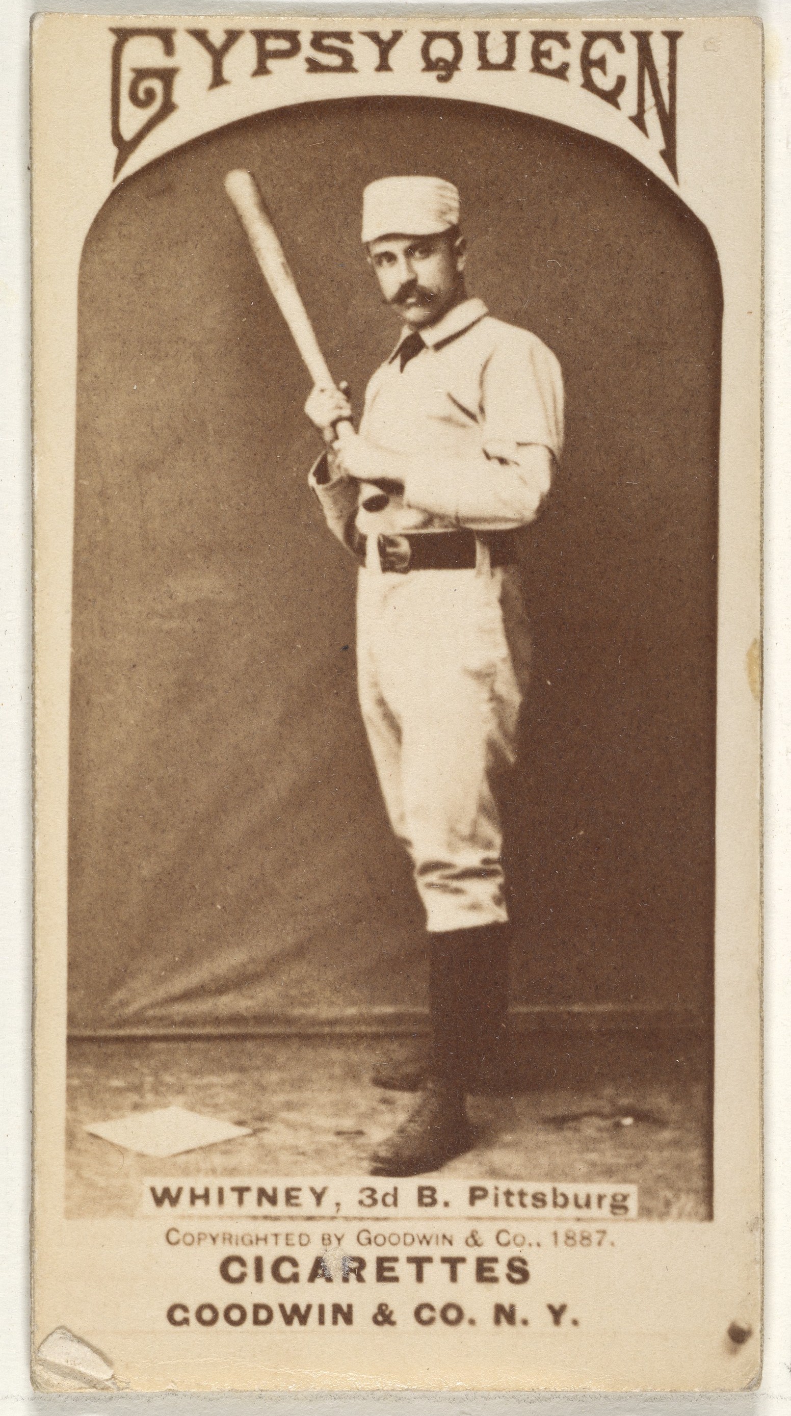 1887 Gypsy Queen Cigarette Baseball Card