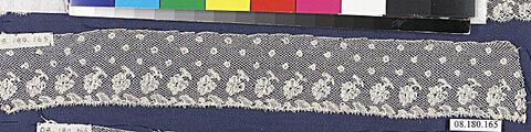 Vintage White Lace Border Sample
