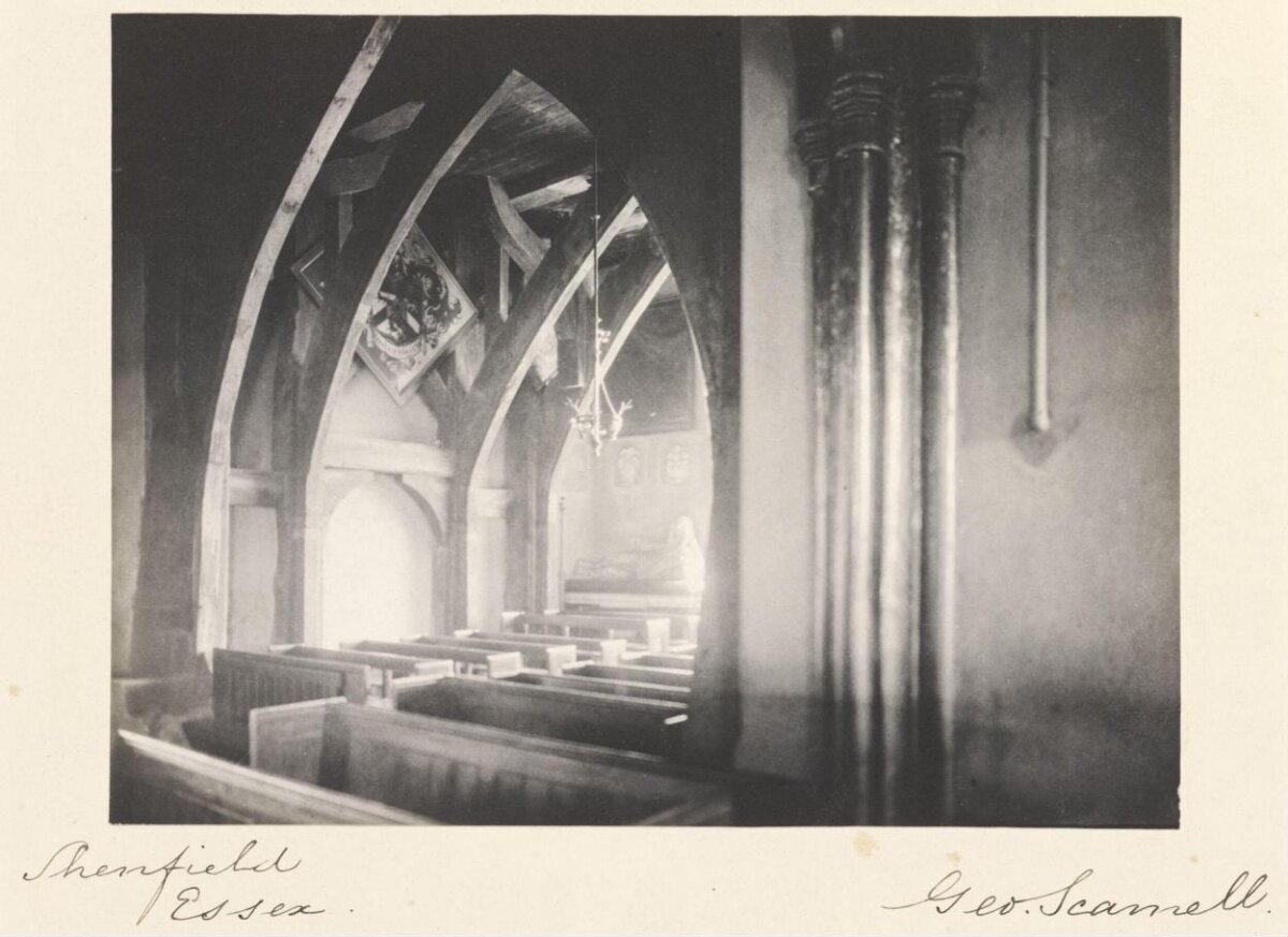 Interior of Shenfield Church, Essex