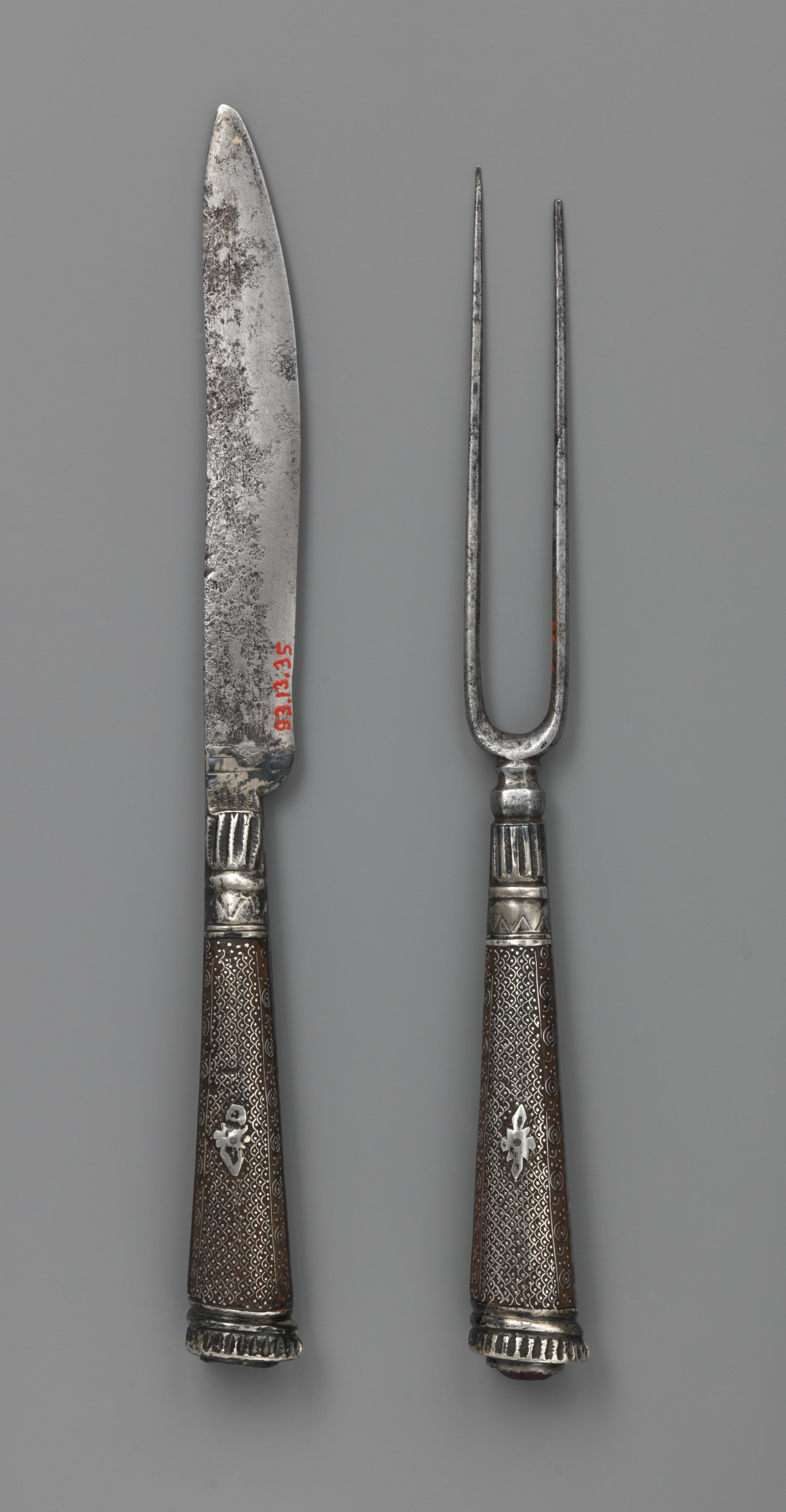Antique Knife and Fork Set