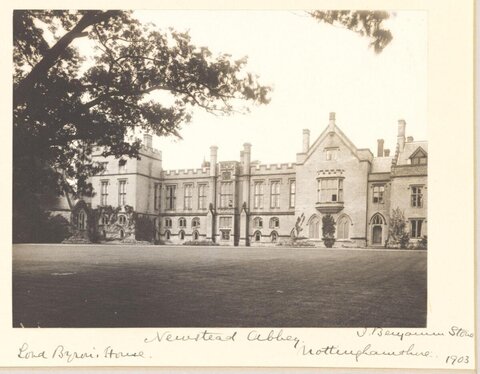 1903 Newstead Abbey Exterior View