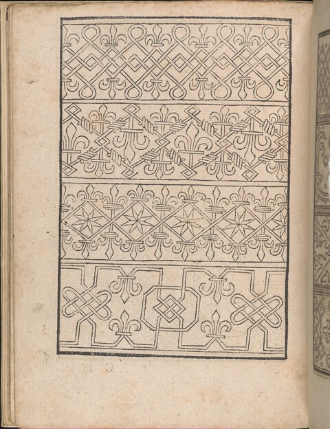 Antique Geometric Ornament Pattern