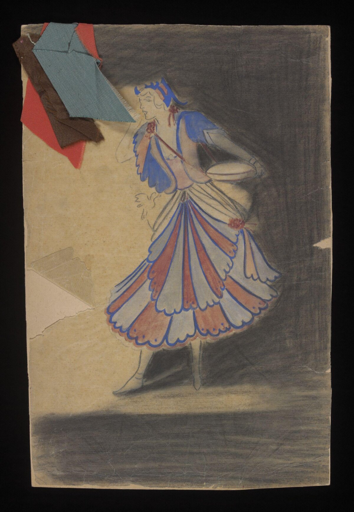 Dancer Costume Design Sketch