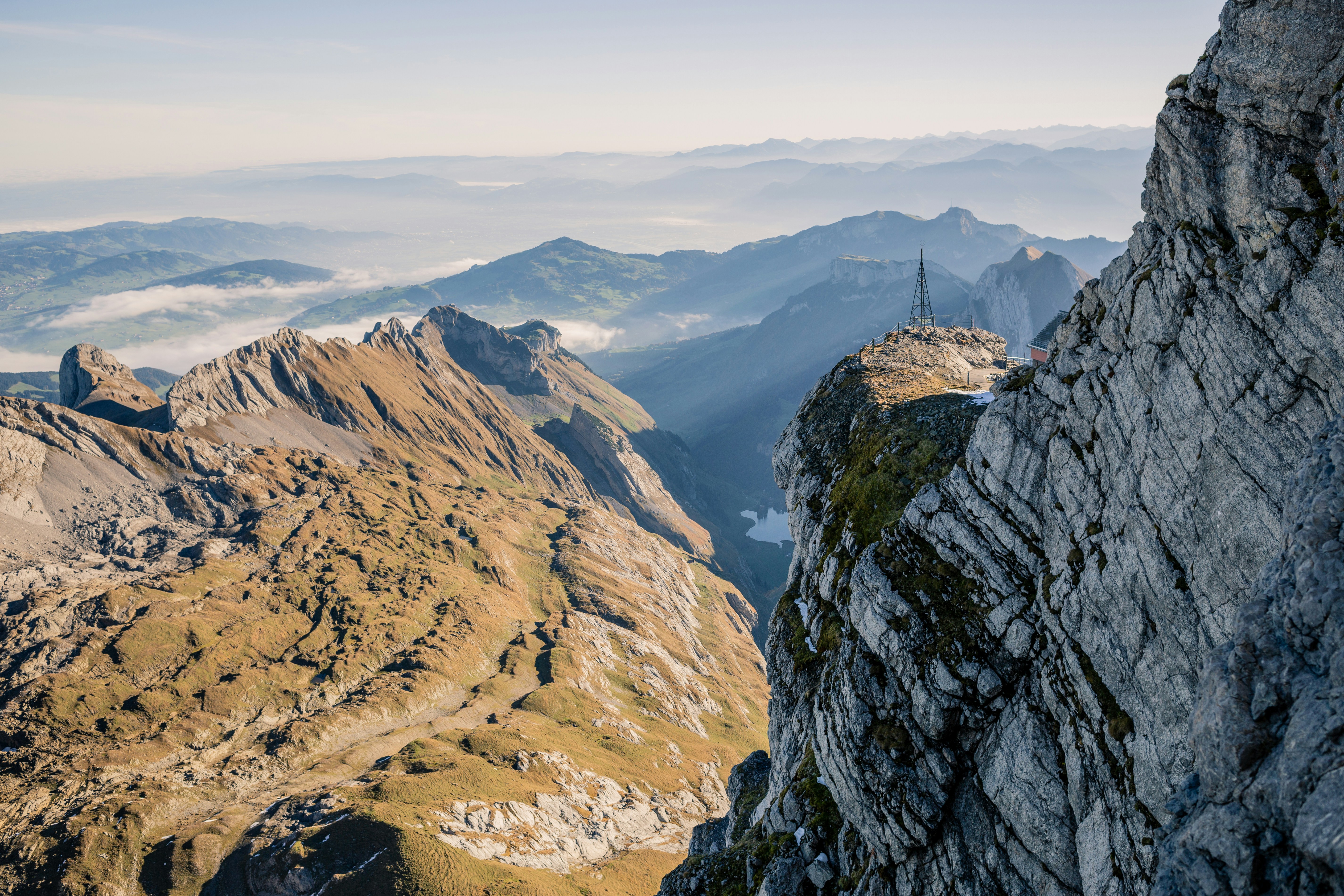 Alpine Mountain Peak View