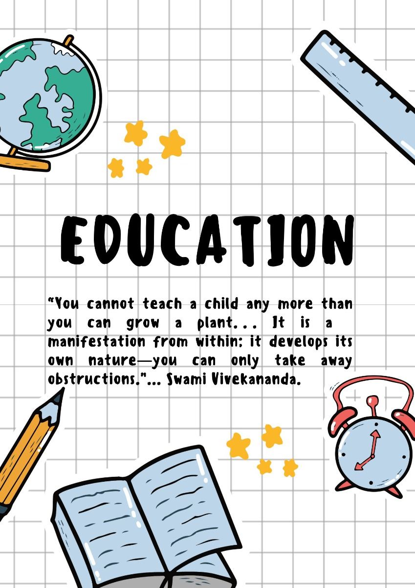 Education Quote School Poster