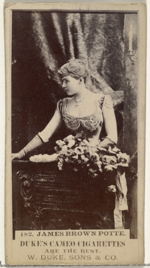Duke's Cameo Cigarette Card Portrait
