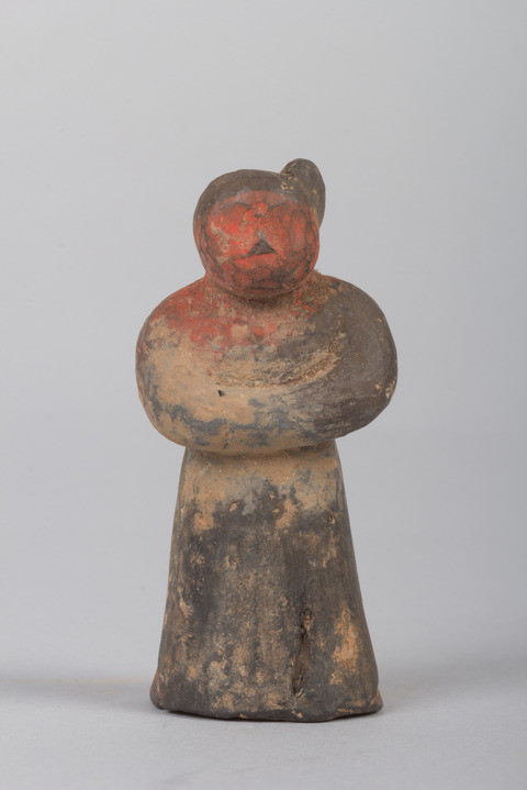 Ancient Painted Pottery Figurine