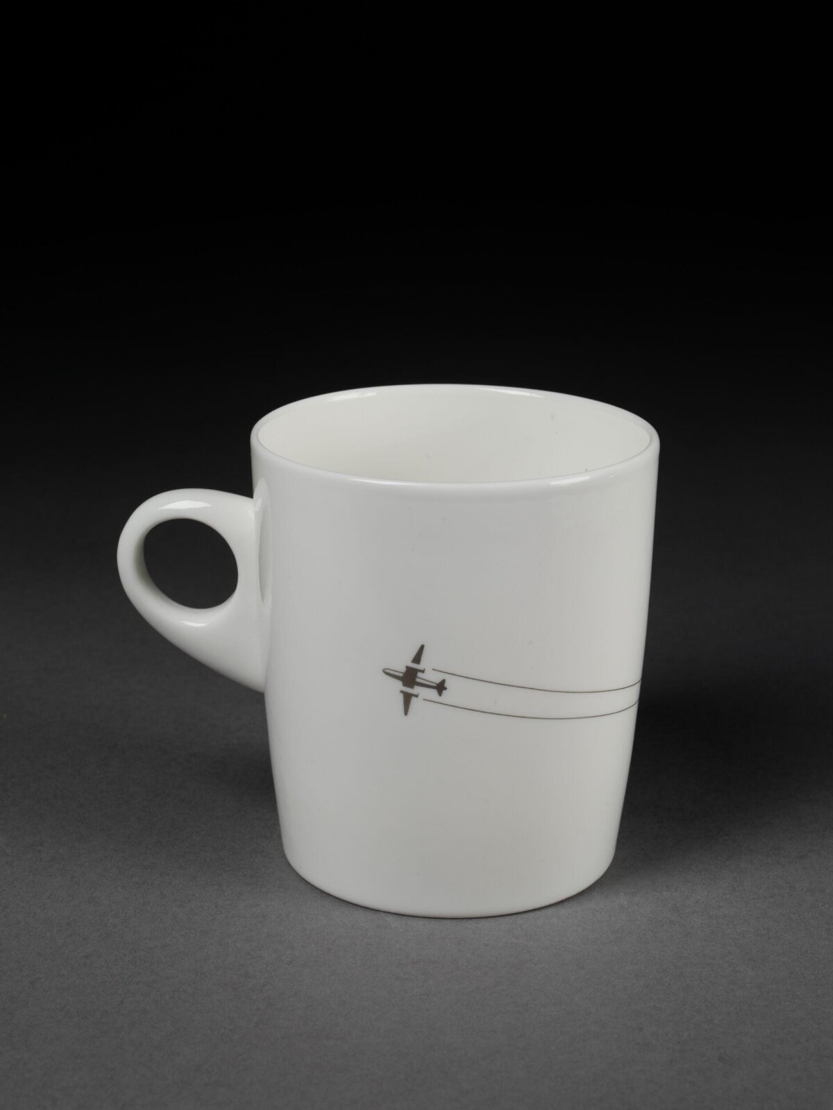 Airplane Print White Mug