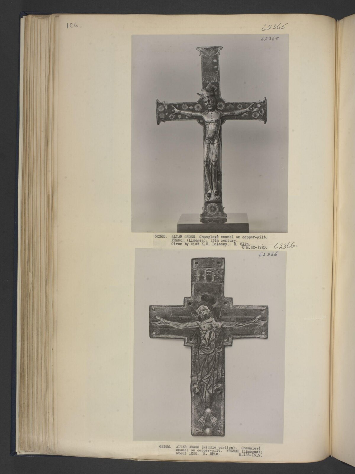 Two Medieval Altar Crosses