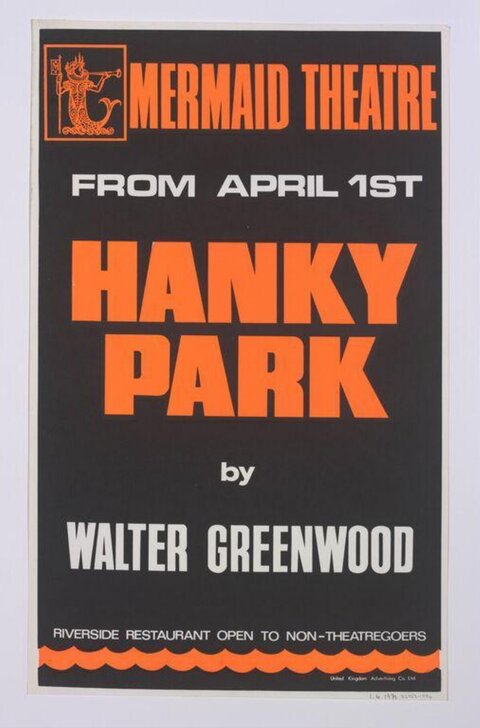 Hanky Park Mermaid Theatre Play Poster