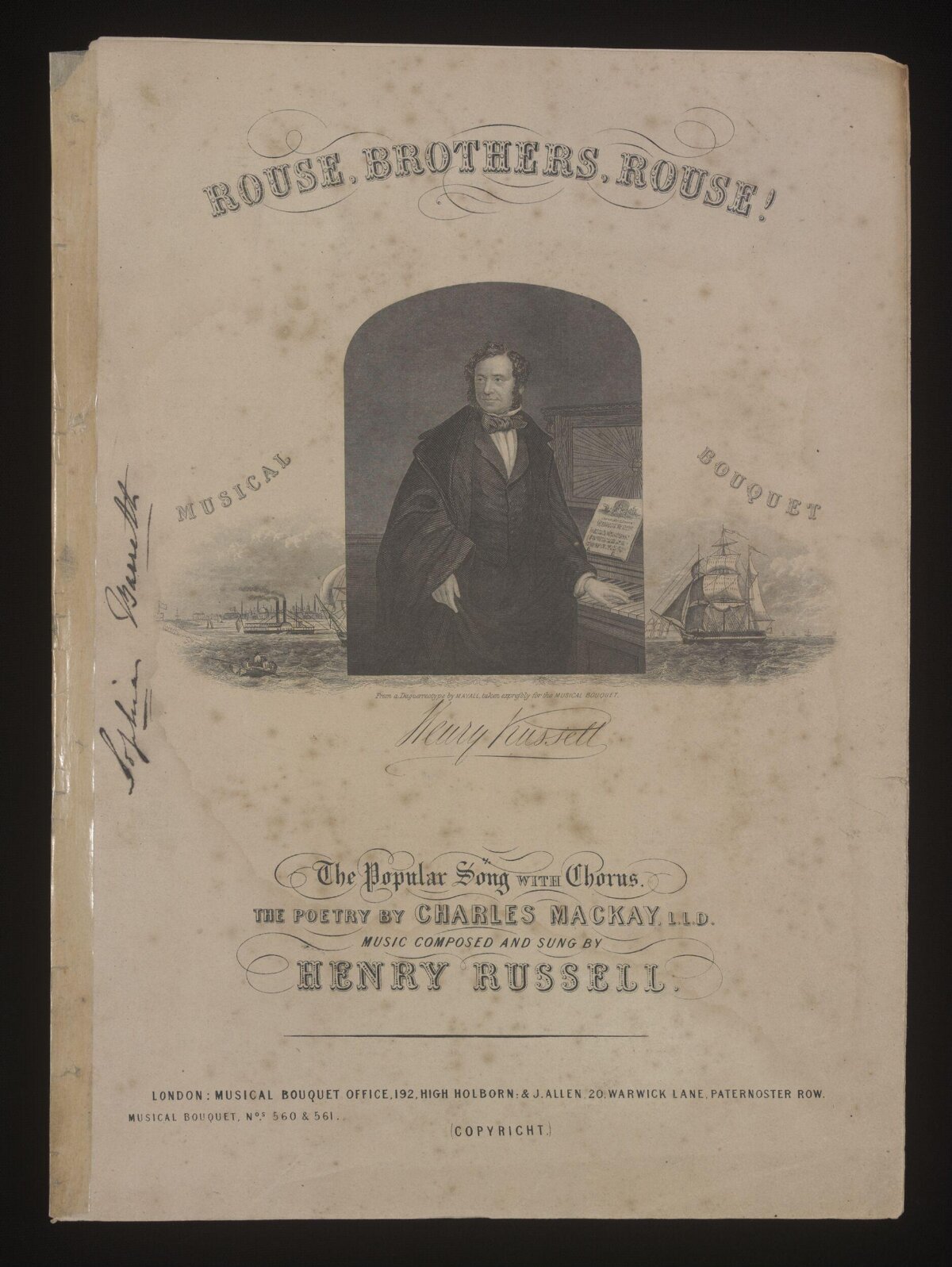 Rouse Brothers Rouse Sheet Music Cover