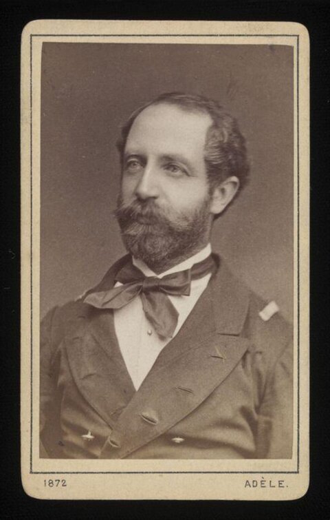 1872 Portrait of a Bearded Man