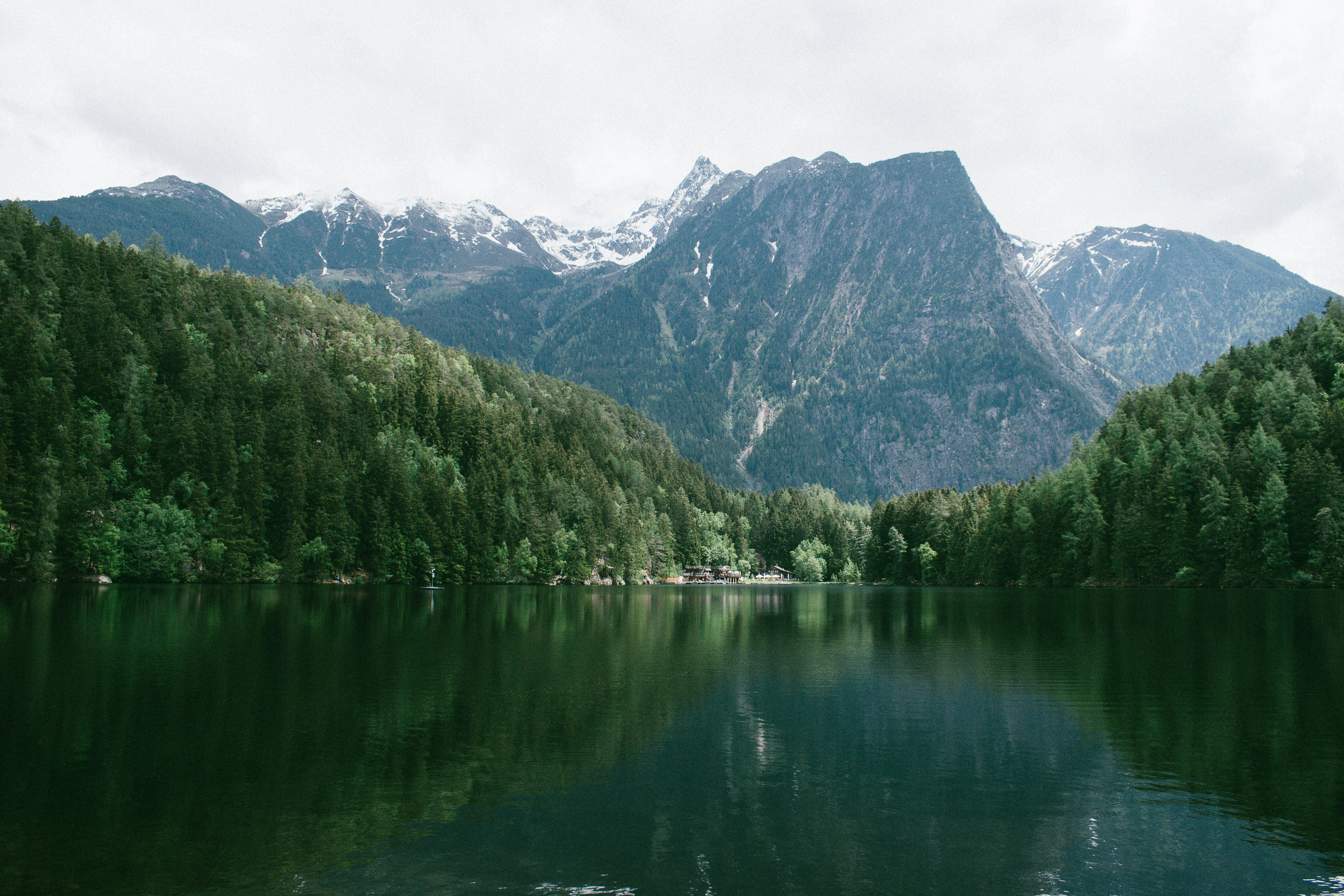 Forested Mountain Lake
