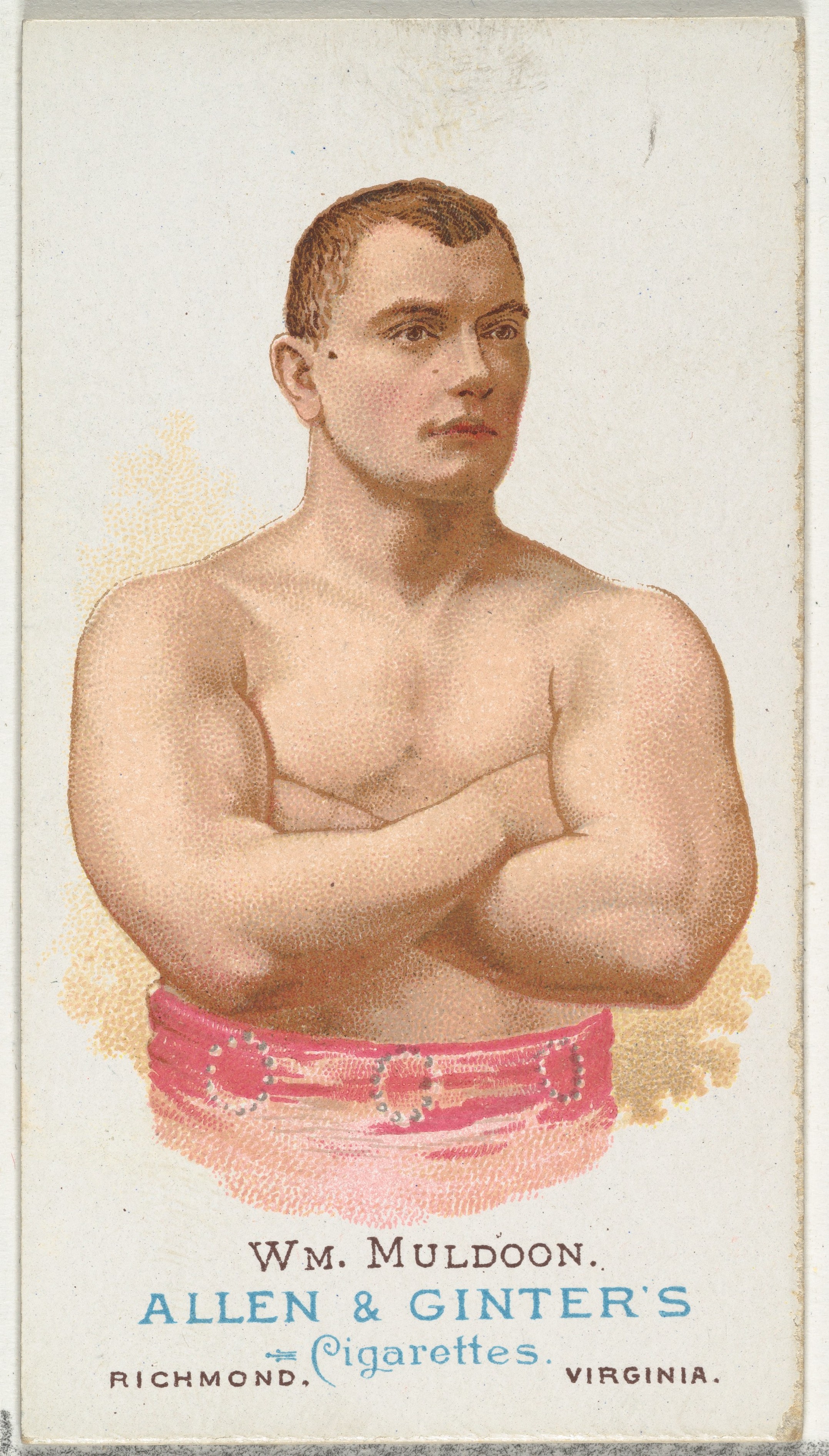 Wm. Muldoon Allen & Ginter Cigarette Card