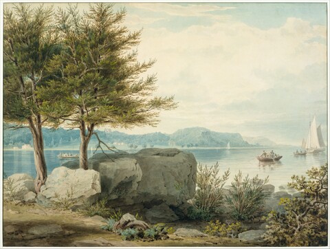 River Shore Landscape