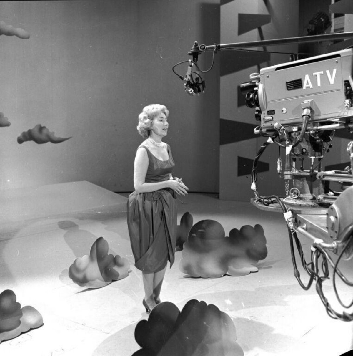 Female Performer at ATV Television Studio