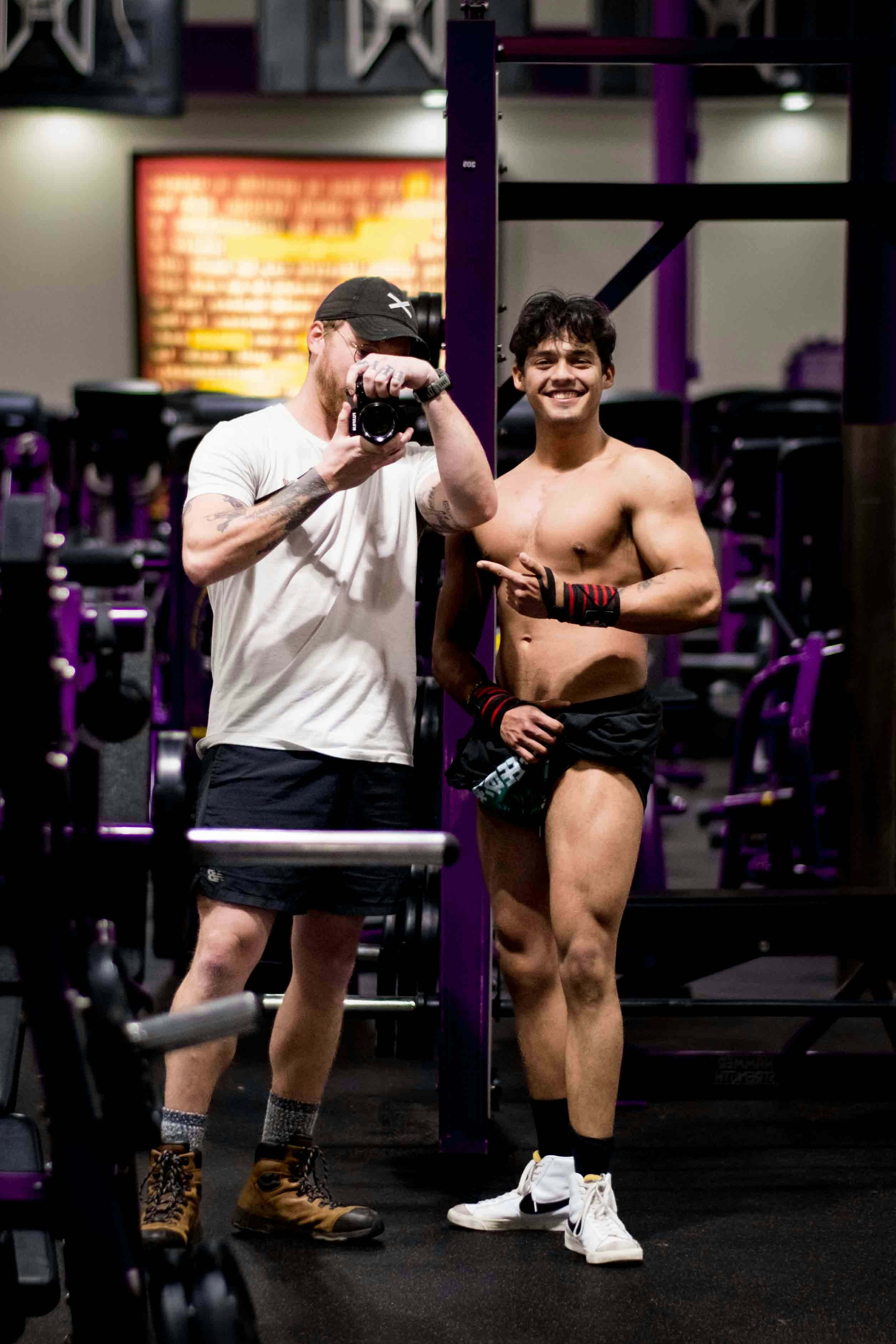 Gym Fitness Photo Shoot