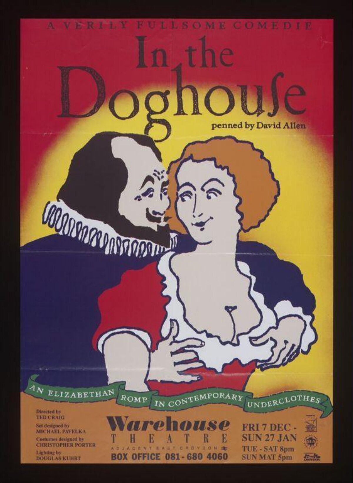 In the Doghouse Theatre Play Poster