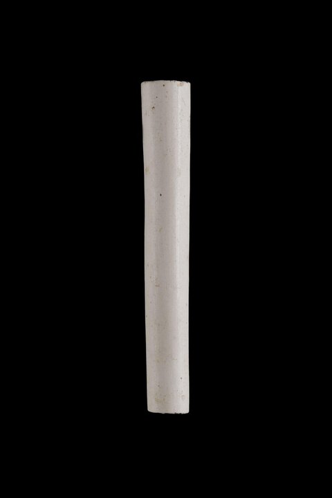 White Chalk On Black Background