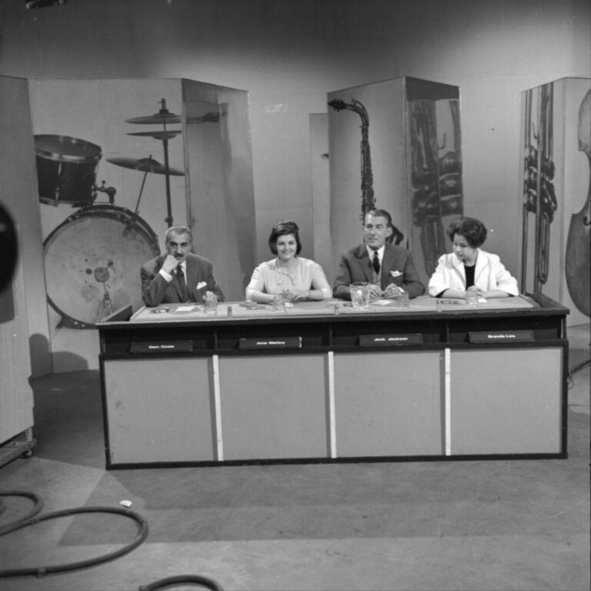 Vintage TV Game Show Panel