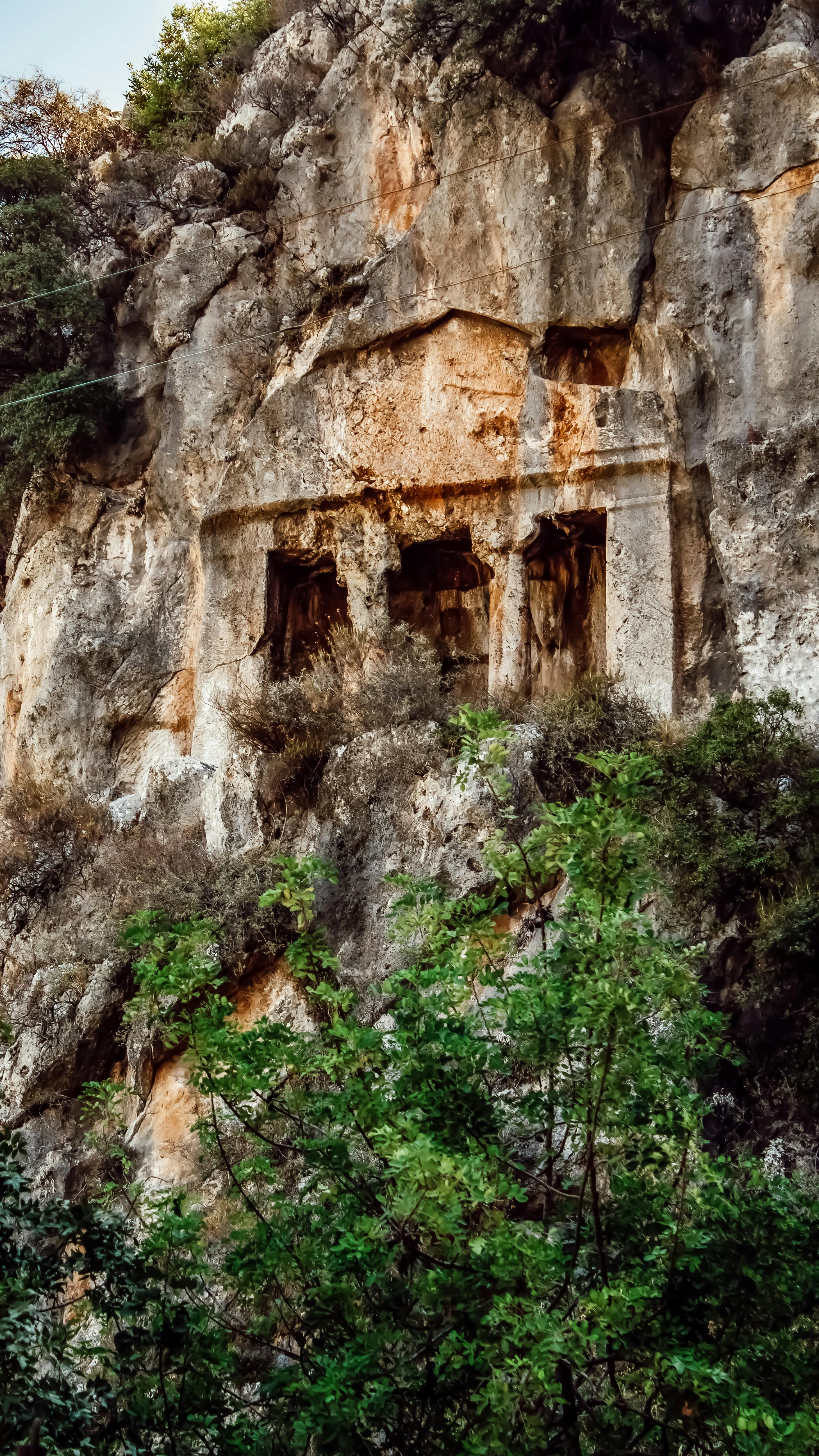 Ancient Rock-cut Cliff Tomb