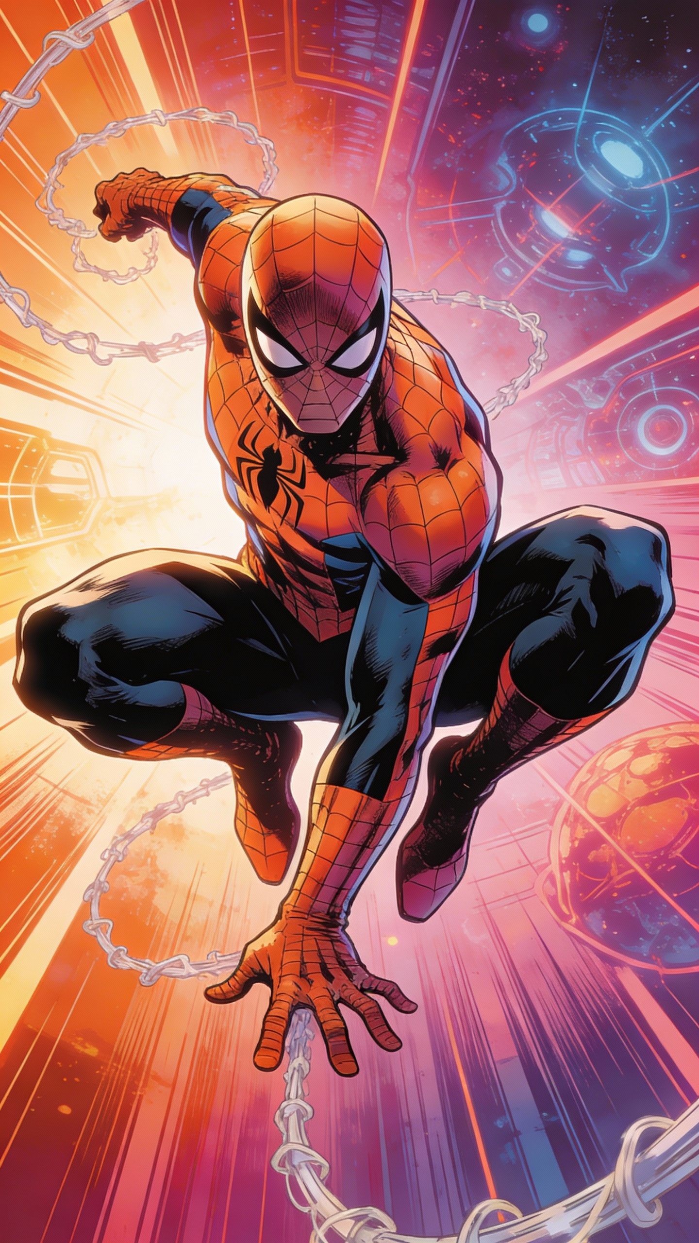 Spider-Man Comic Illustration