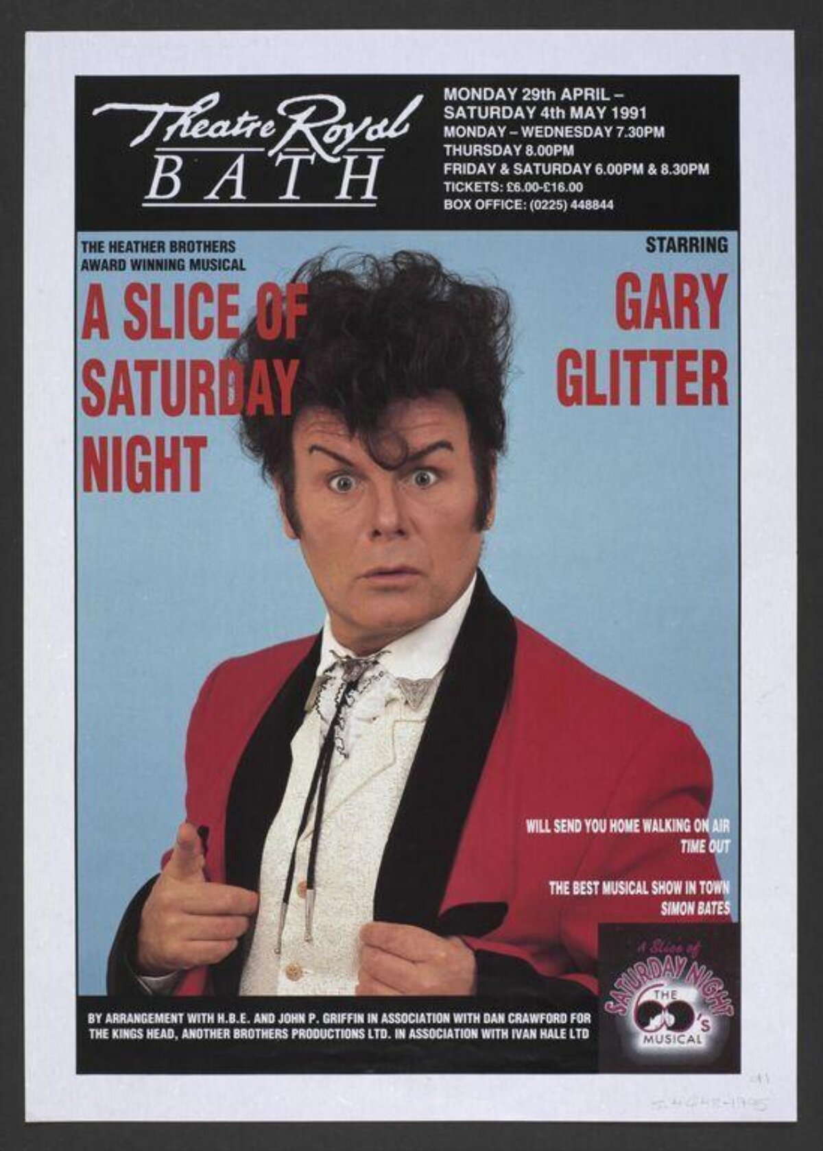 A Slice of Saturday Night Musical Poster