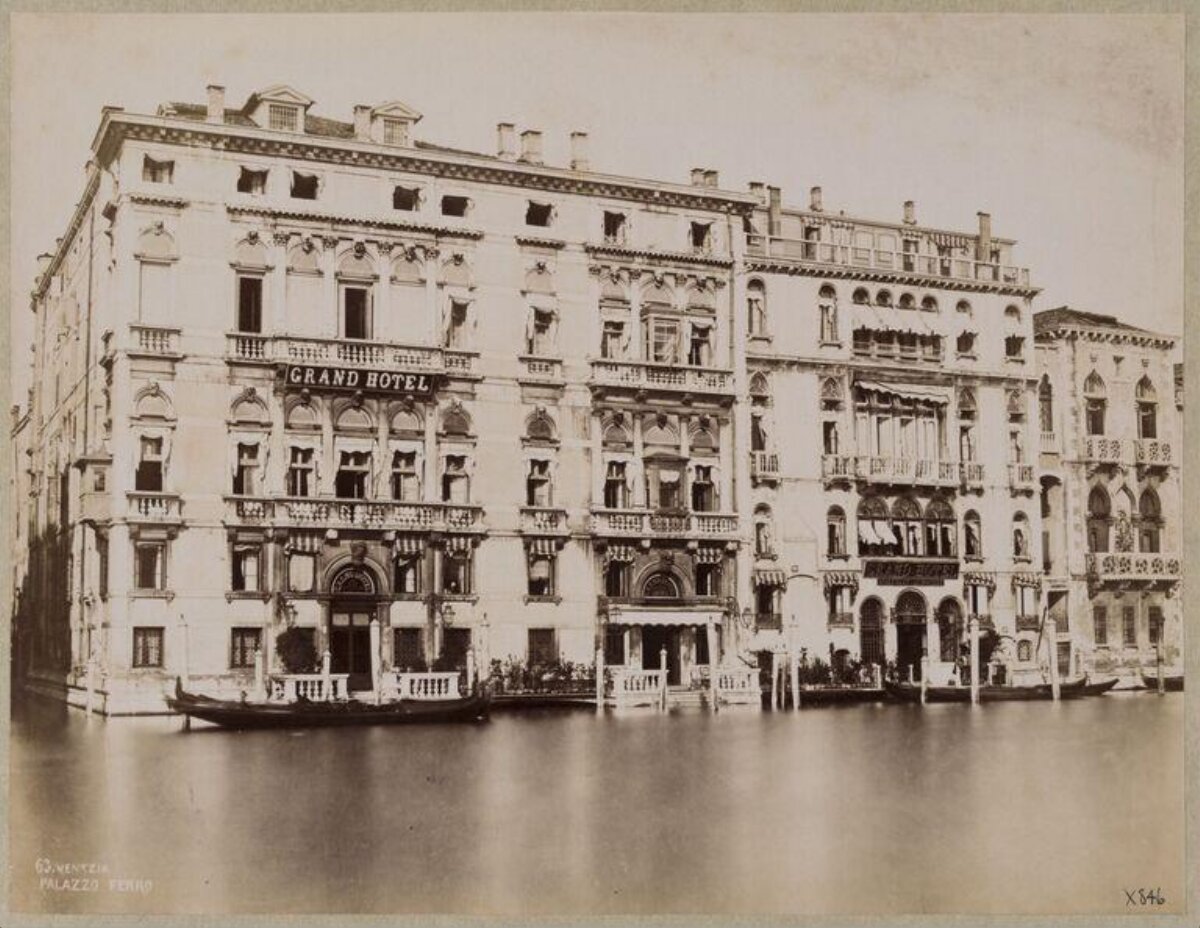 Vintage Grand Hotel on Venice Canal