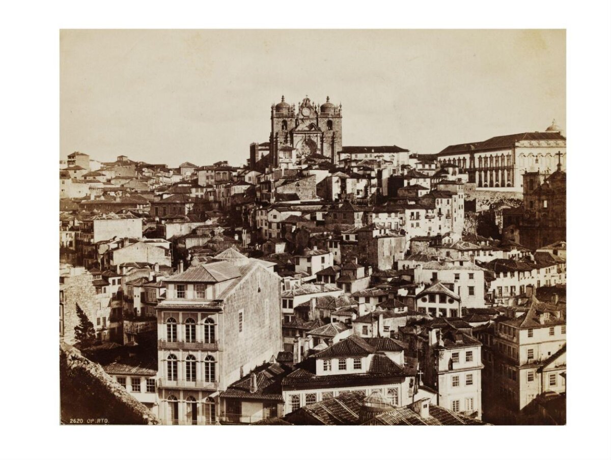 Vintage Porto Cityscape