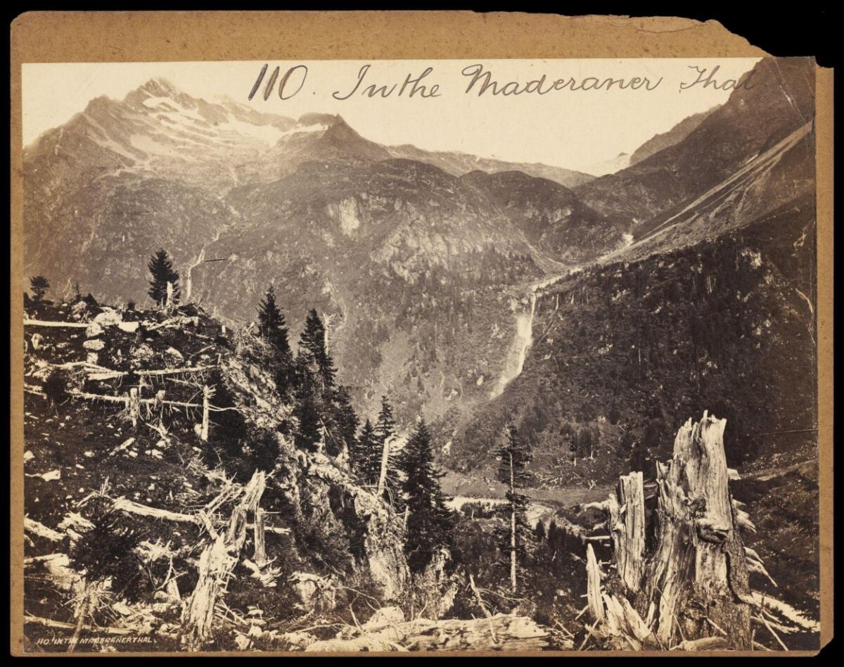 Maderaner Valley Alpine Landscape