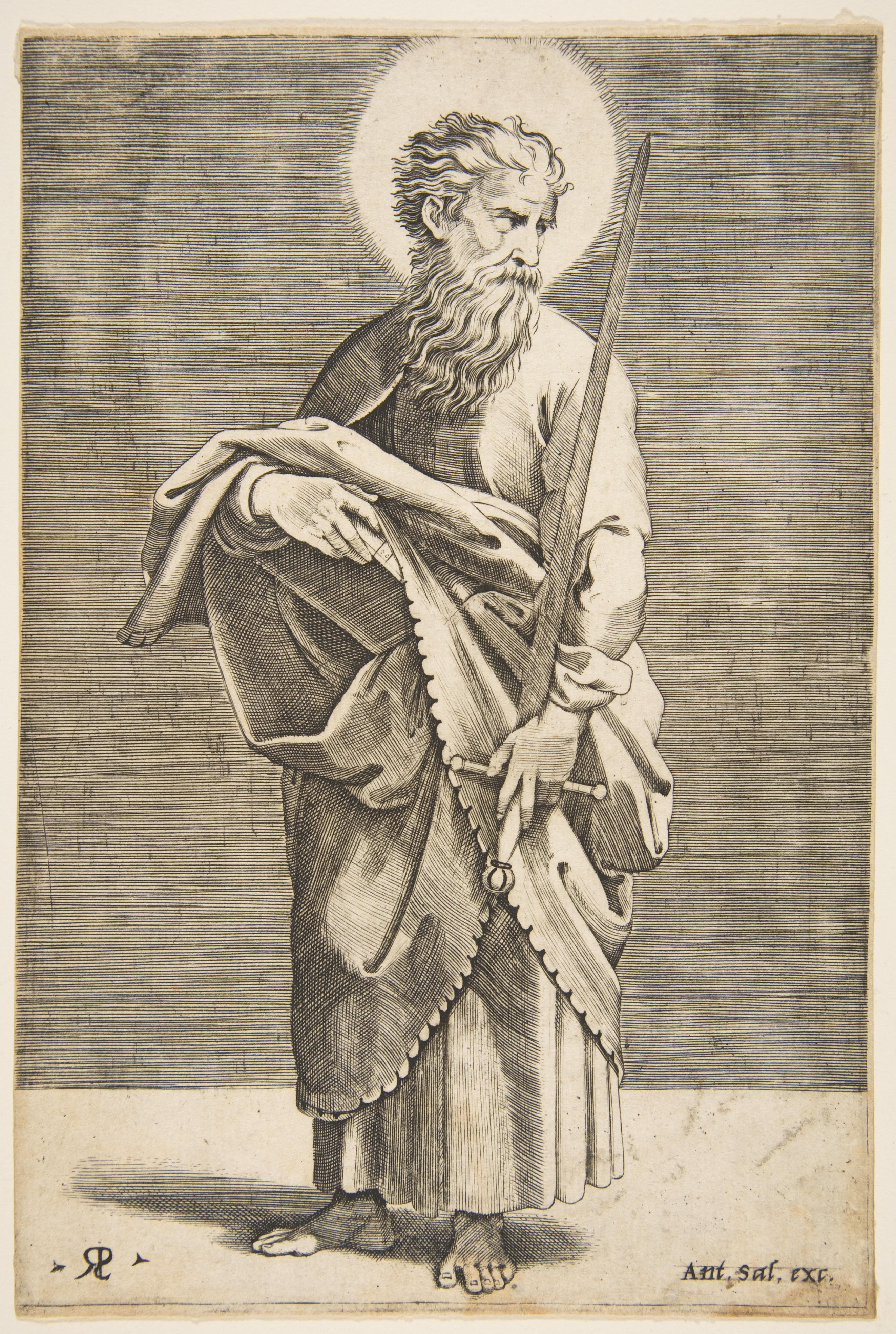 Engraving of Saint Paul