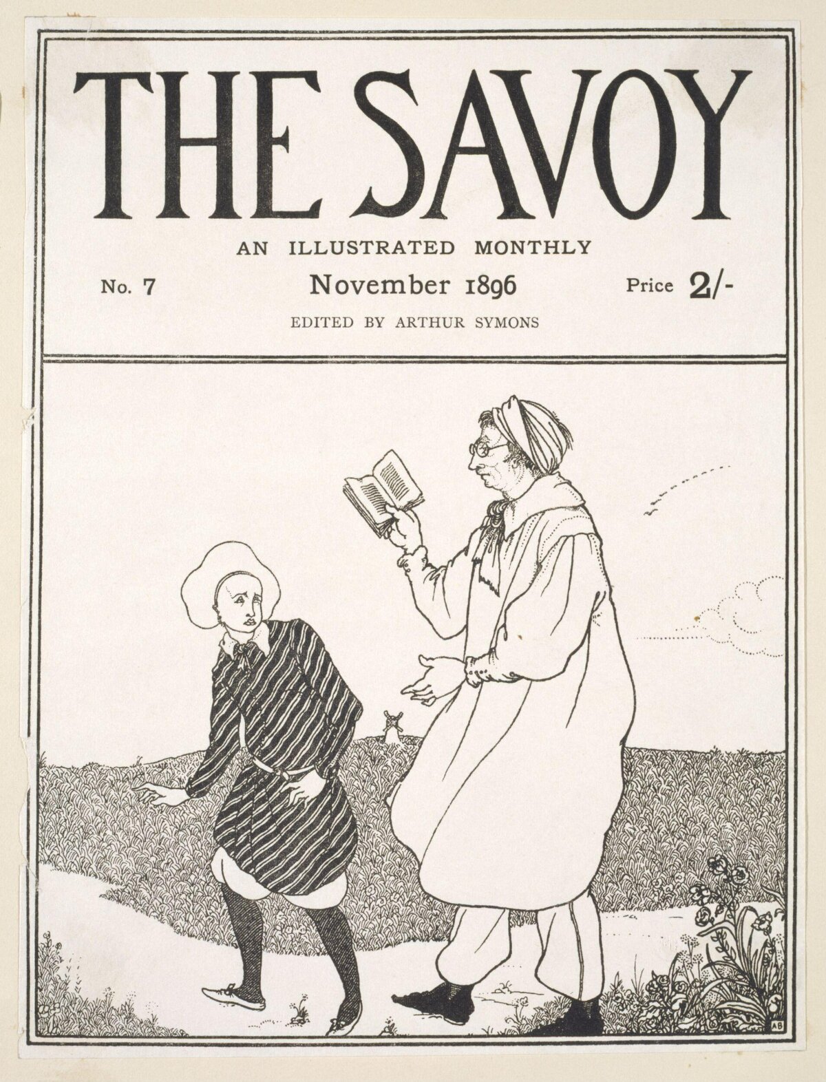 The Savoy November 1896 Magazine Cover