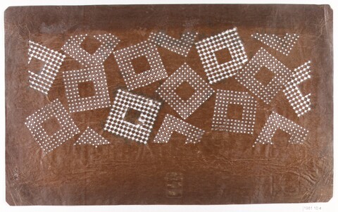 Antique Perforated Paper Stencil