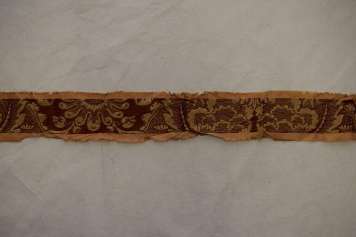 Antique Patterned Textile Fragment