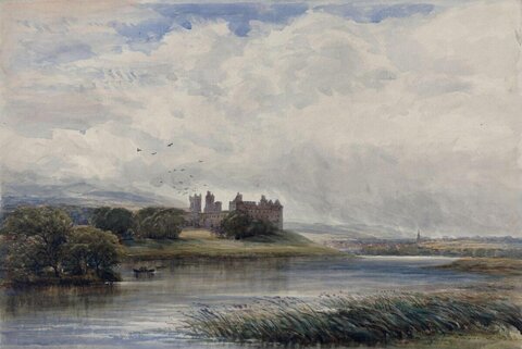 Linlithgow Castle by the Loch