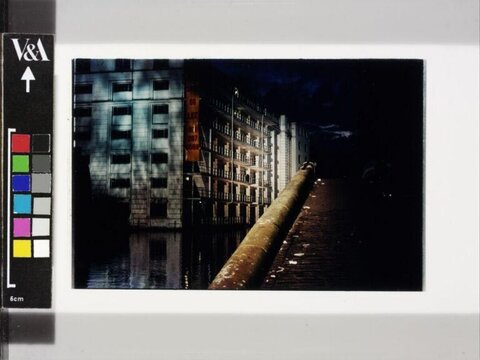 Night View of Waterfront Warehouses
