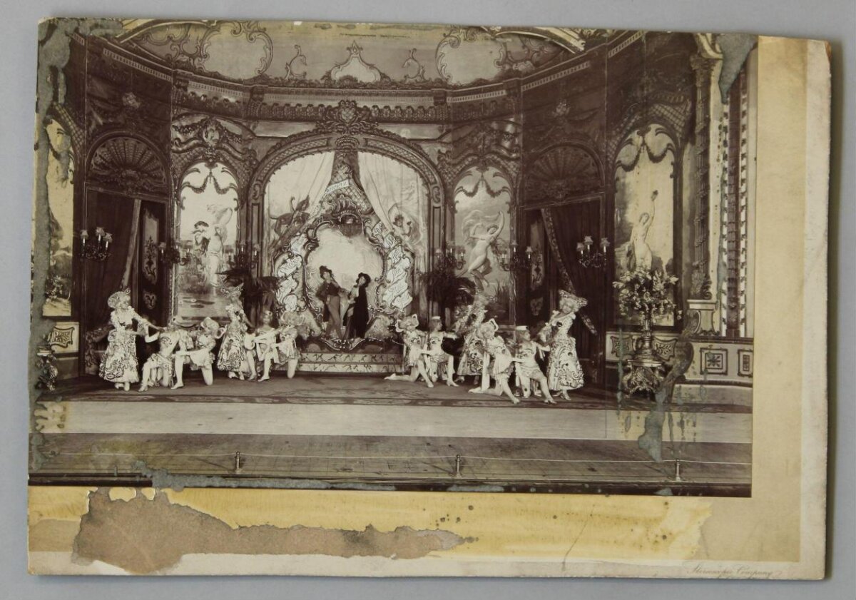 Vintage Stage Performance Photograph