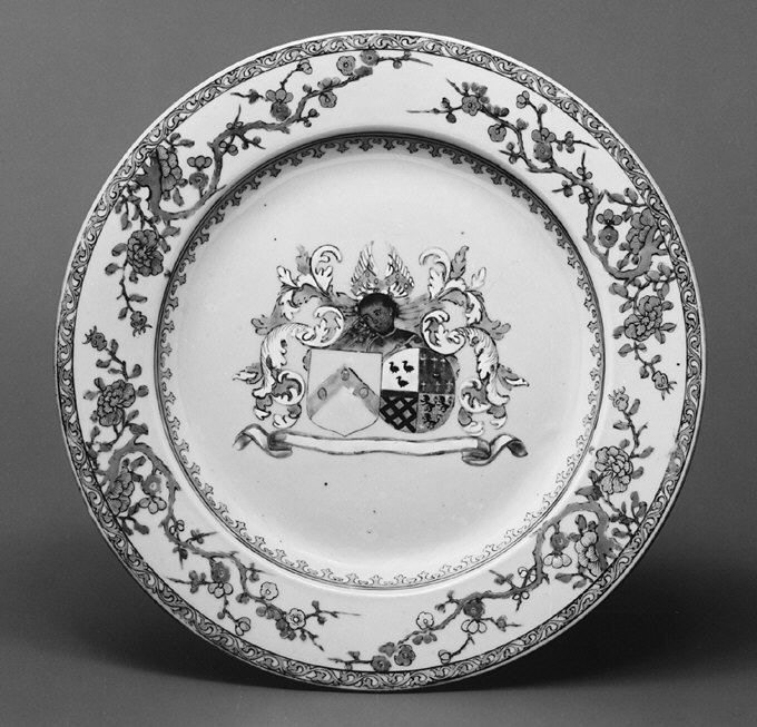 Heraldic Porcelain Plate