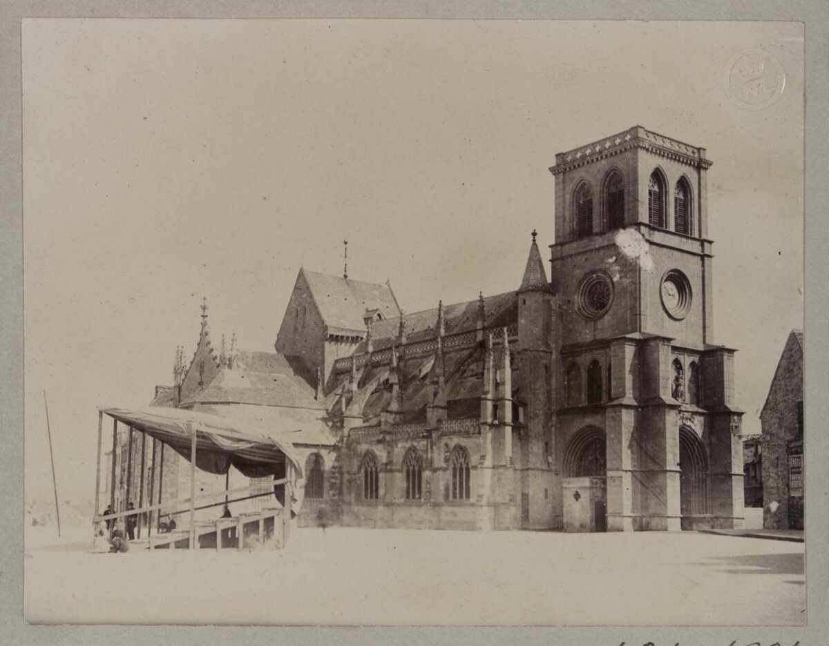 Vintage Photo of Gothic Cathedral