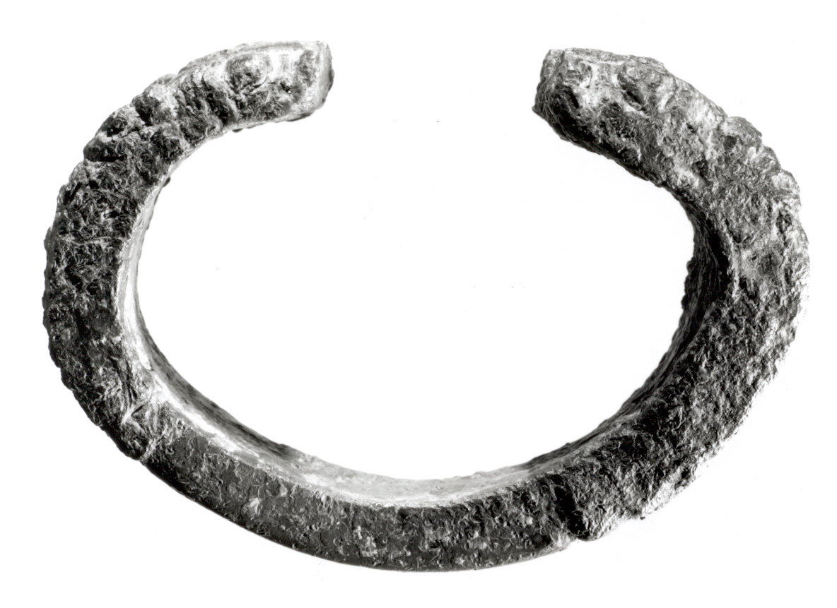 Ancient Corroded Iron Bracelet