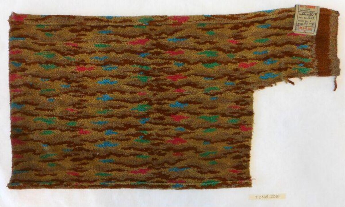 Vintage Woven Textile Sample