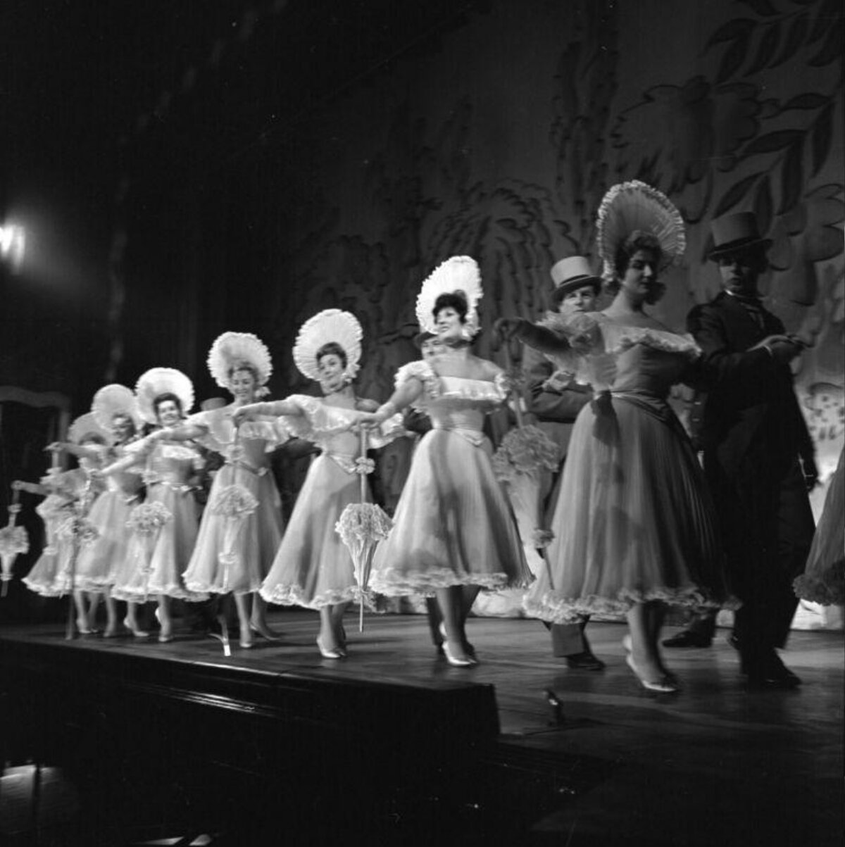 Vintage Stage Chorus Line Performance